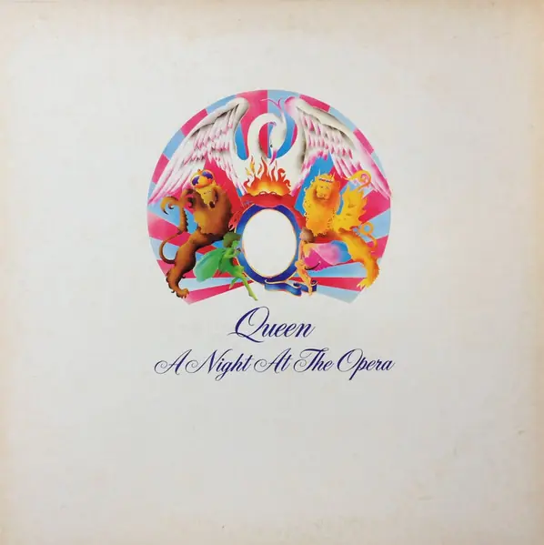 Queen - A Night At The Opera = オペラ座の夜 뒷면