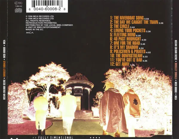 Ocean Colour Scene - Moseley Shoals 뒷면