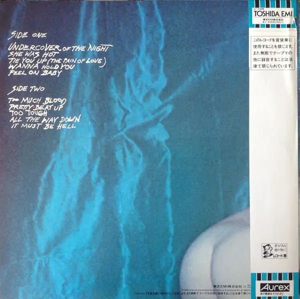 The Rolling Stones - Undercover 뒷면