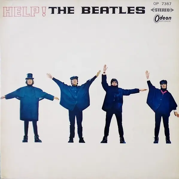 The Beatles - Help! = 「4人はアイドル」サウンド・トラック盤 뒷면