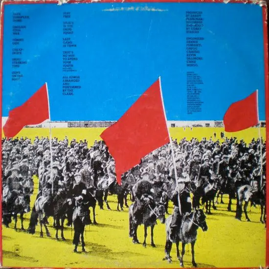 The Clash - Give 'Em Enough Rope 뒷면