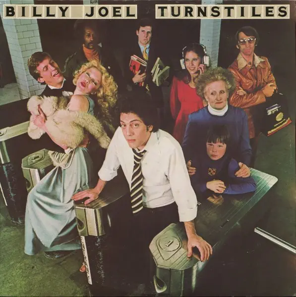 Billy Joel - Turnstiles 뒷면