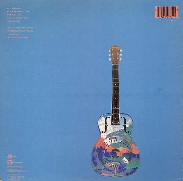 Dire Straits - Brothers In Arms 뒷면