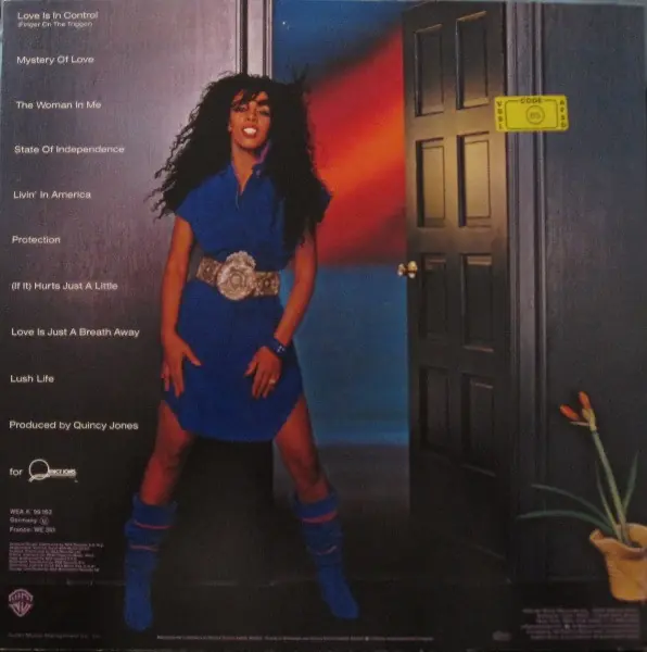 Donna Summer - Donna Summer 뒷면