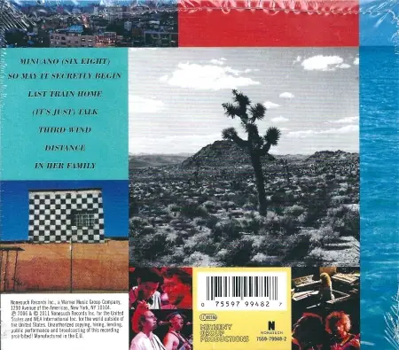 Pat Metheny Group - Still Life (Talking) 뒷면