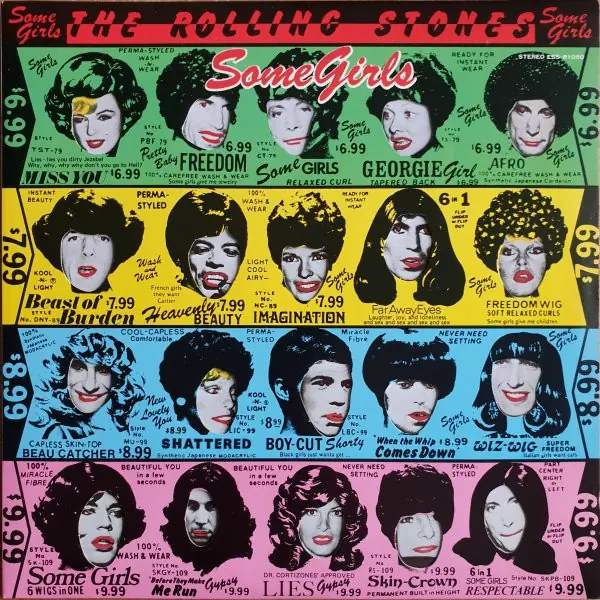 The Rolling Stones - Some Girls 뒷면