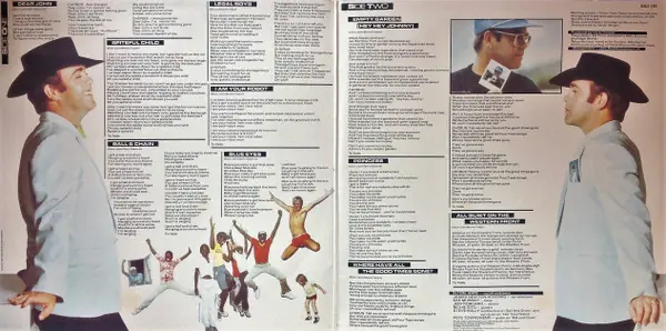 Elton John - Jump Up! 뒷면