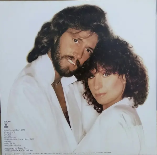 Barbra Streisand - Guilty 뒷면