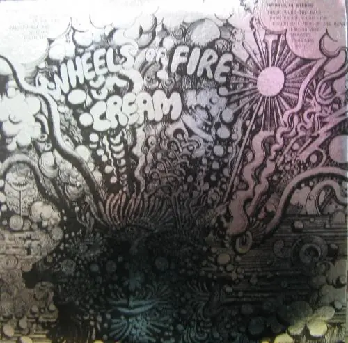 Cream - Wheels Of Fire 뒷면