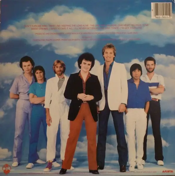 Air Supply - The One That You Love 뒷면