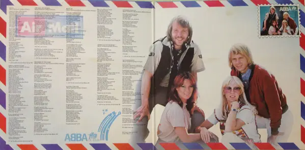 ABBA - The Album 뒷면