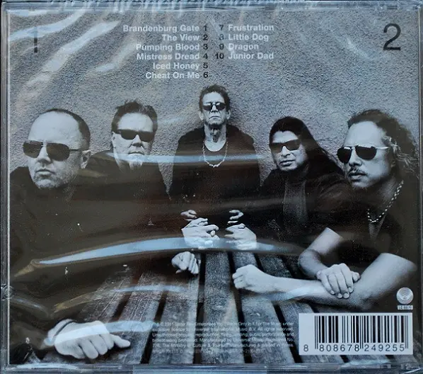 Lou Reed / Metallica - Lulu 뒷면