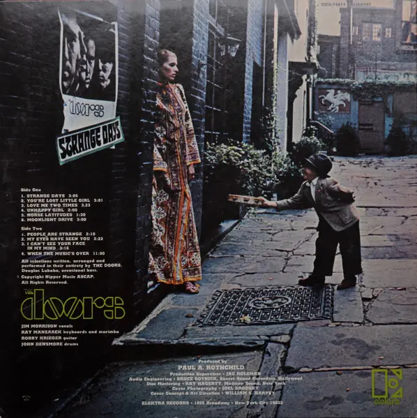 The Doors - Strange Days 뒷면