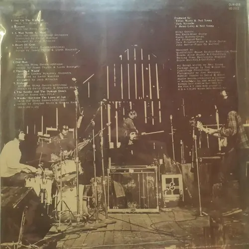 Neil Young - Harvest 뒷면