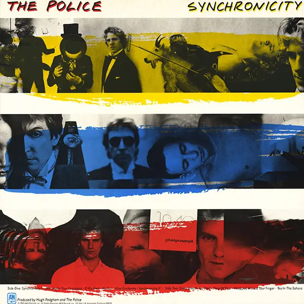 The Police - Synchronicity 뒷면