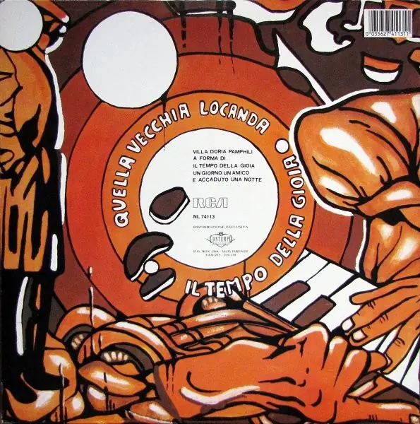 Quella Vecchia Locanda - Il Tempo Della Gioia 뒷면