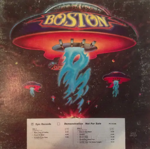 Boston - Boston 뒷면