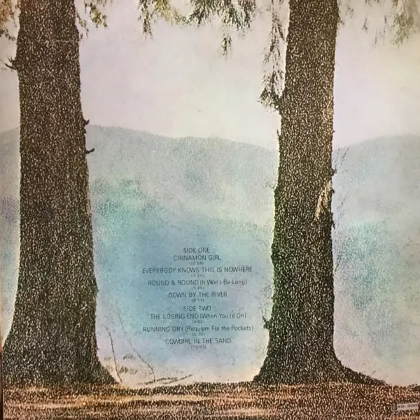 Neil Young / Crazy Horse - Everybody Knows This Is Nowhere 뒷면