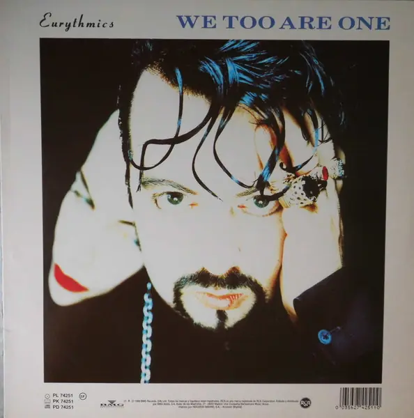 Eurythmics - We Too Are One 뒷면
