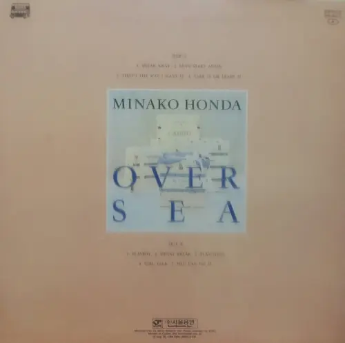 本田美奈子 - Oversea 뒷면