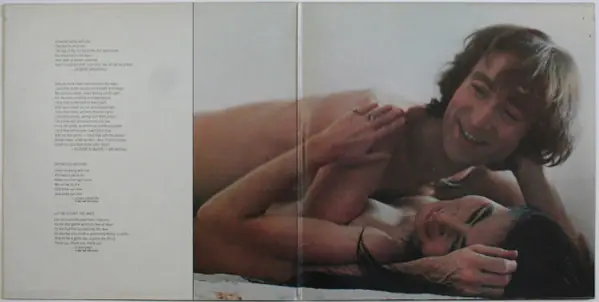 John Lennon & Yoko Ono - Milk And Honey 뒷면