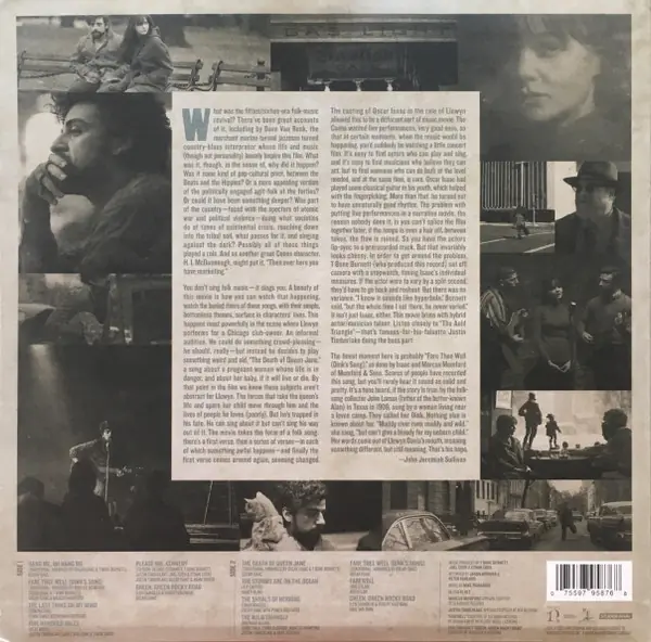 Various - Inside Llewyn Davis (Original Soundtrack Recording) 뒷면