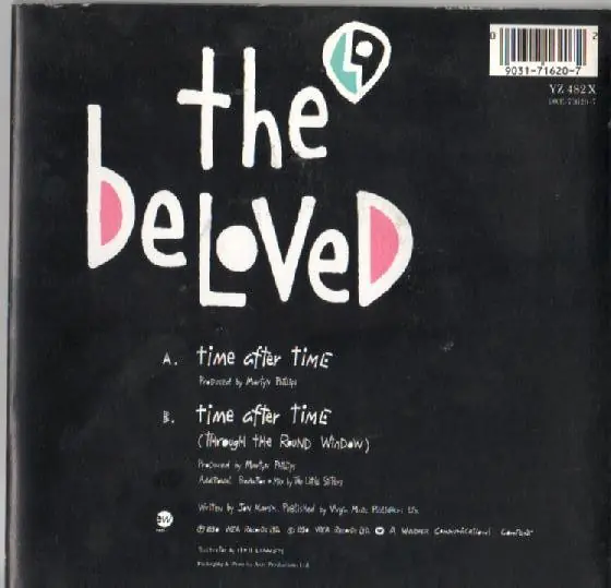 The Beloved - Time After Time 뒷면