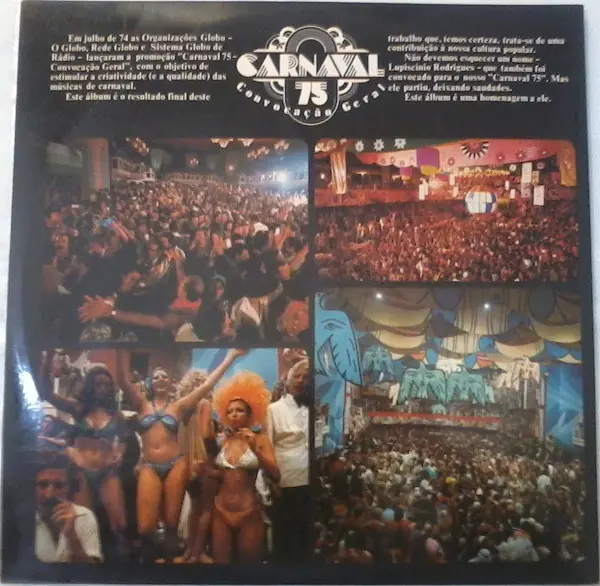 Various - Carnaval 75 - Convocação Geral 뒷면
