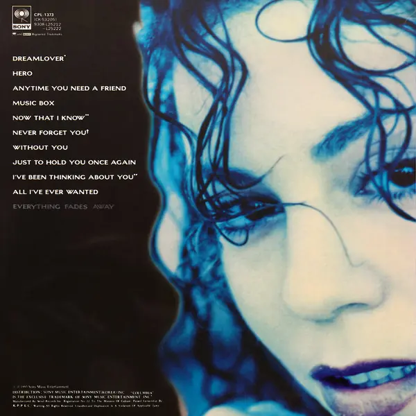 Mariah Carey - Music Box 뒷면