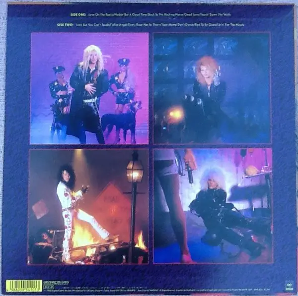 Poison - Open Up And Say…Ahh! 뒷면
