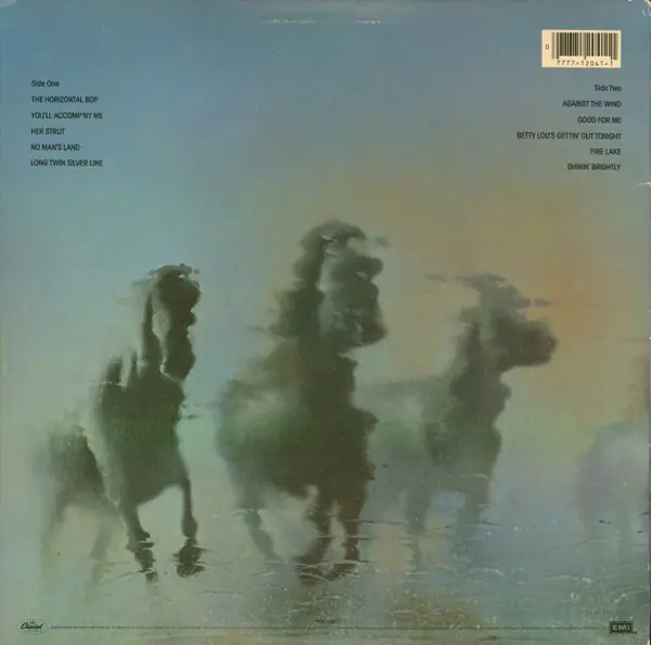 Bob Seger And The Silver Bullet Band - Against The Wind 뒷면