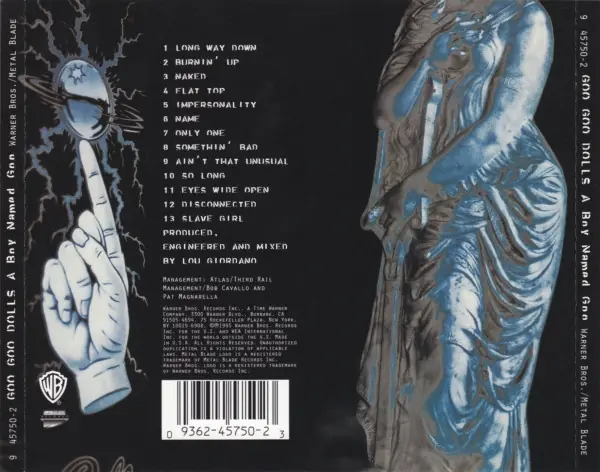 Goo Goo Dolls - A Boy Named Goo 뒷면