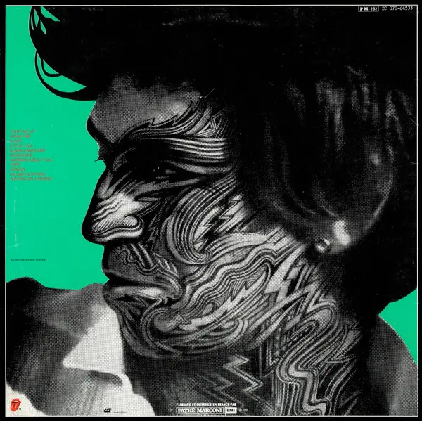 The Rolling Stones - Tattoo You 뒷면