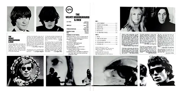 The Velvet Underground / Nico - The Velvet Underground & Nico 뒷면