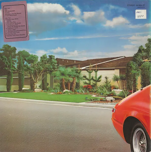 Carpenters - Now & Then 뒷면