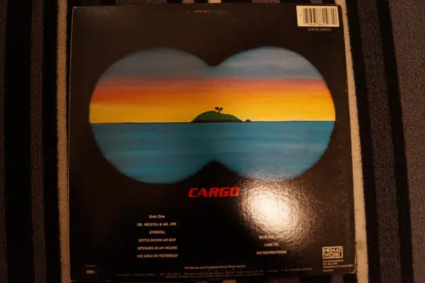 Men At Work - Cargo 뒷면