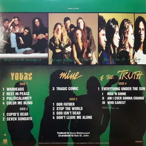 Extreme - III Sides To Every Story 뒷면