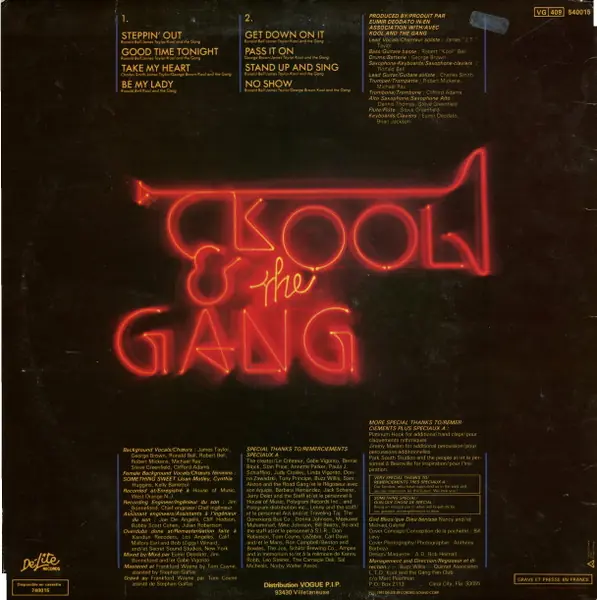 Kool & The Gang - Something Special 뒷면