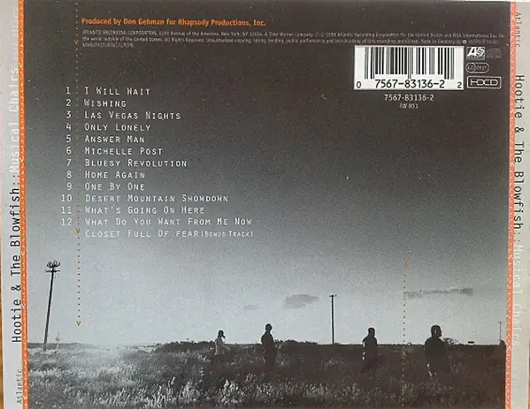 Hootie & The Blowfish - Musical Chairs 뒷면