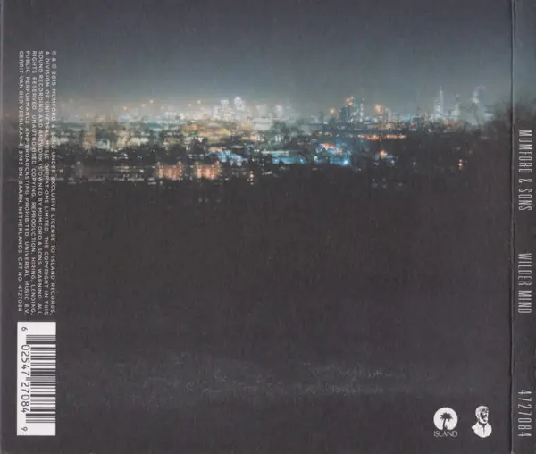 Mumford & Sons - Wilder Mind 뒷면