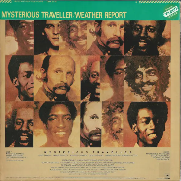 Weather Report - Mysterious Traveller 뒷면