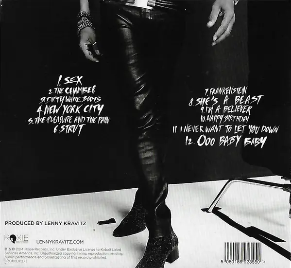 Lenny Kravitz - Strut 뒷면