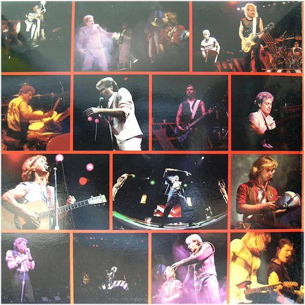 Styx - Caught In The Act Live 뒷면