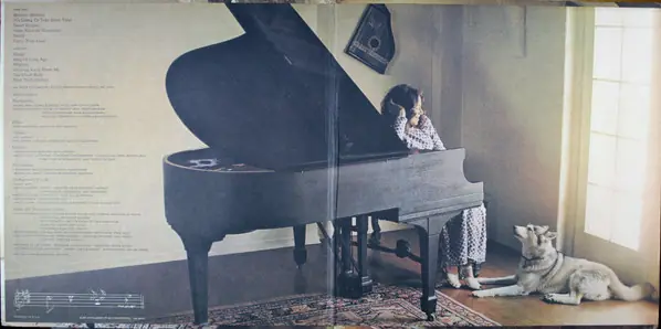 Carole King - Music 뒷면