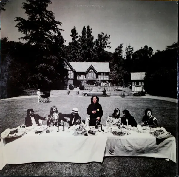 George Harrison - Living In The Material World 뒷면
