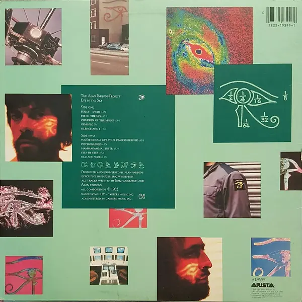 The Alan Parsons Project - Eye In The Sky 뒷면