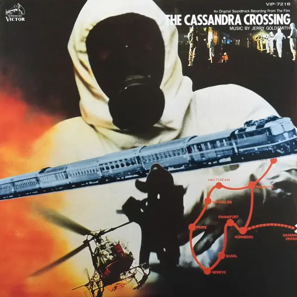 Jerry Goldsmith - カサンドラ・クロス = The Cassandra Crossing (Original Soundtrack Recording From The Film) 뒷면