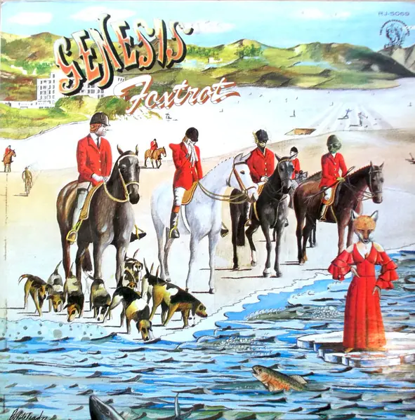 Genesis - Foxtrot 뒷면