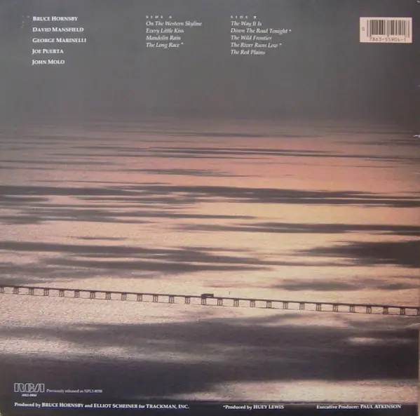 Bruce Hornsby And The Range - The Way It Is 뒷면