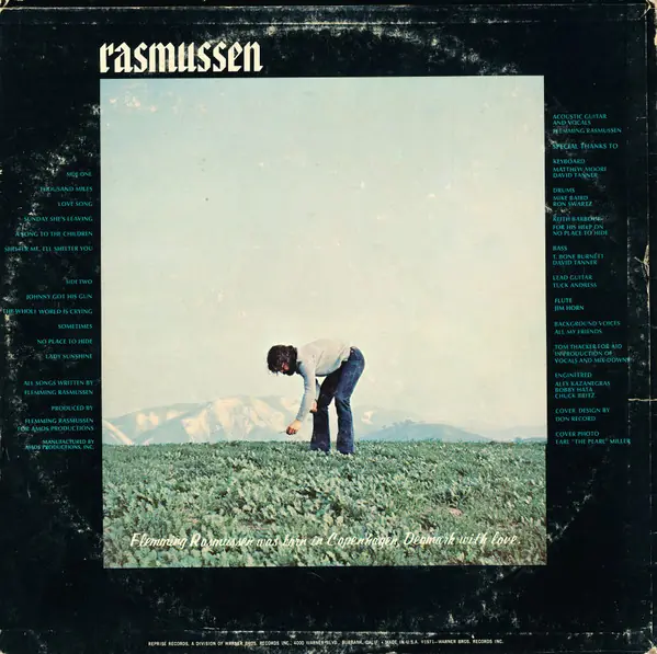Flemming Rasmussen - Rasmussen 뒷면